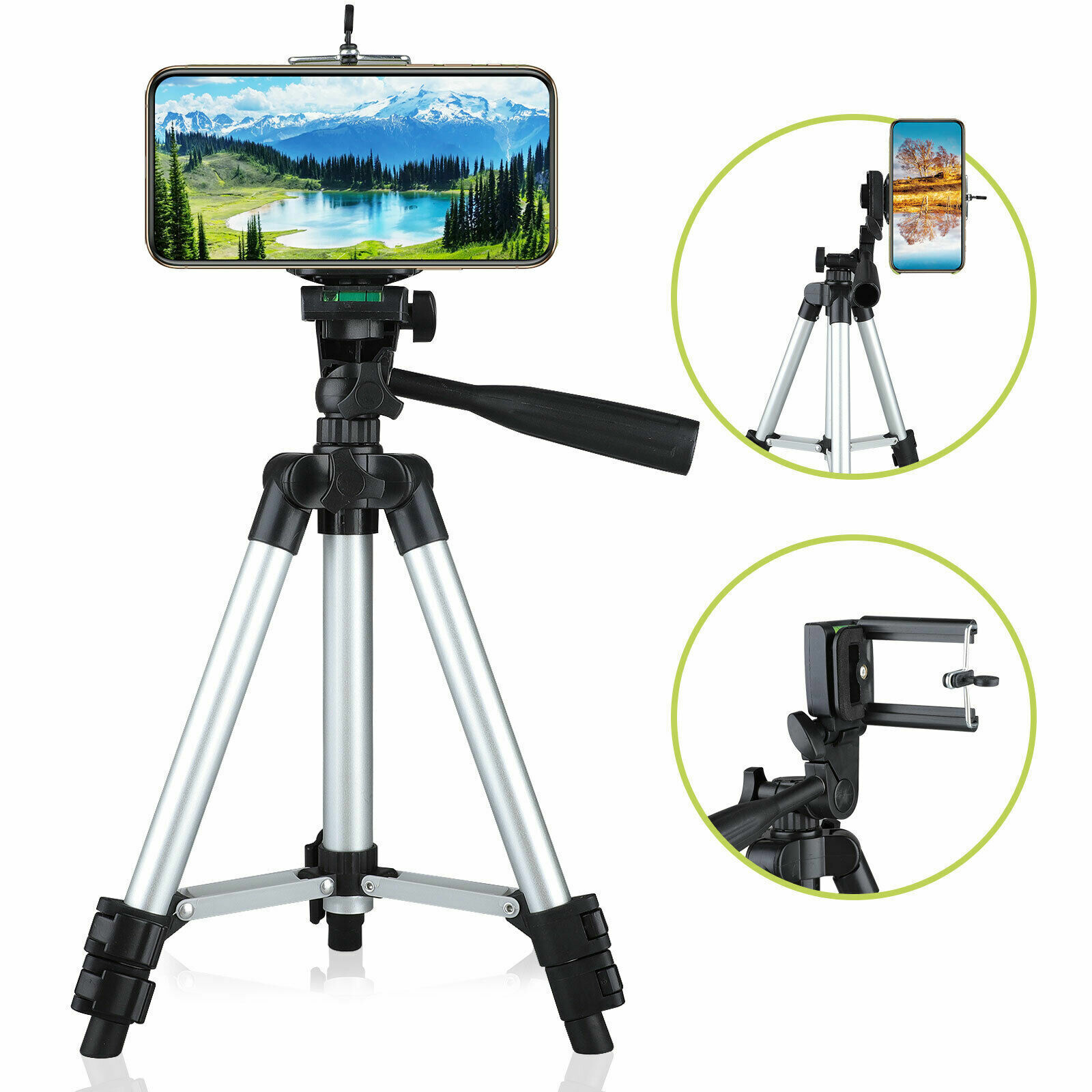 Professional Camera Tripod Stand Holder Mount for Cell Phone