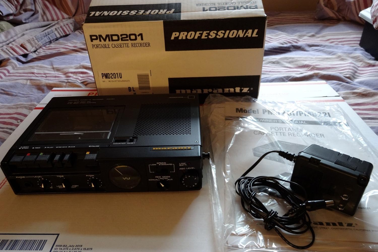 PMD201 Professional - 3 Head Cassette Recorder/Player